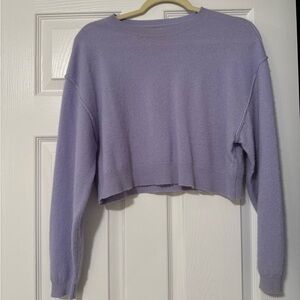 Anthropologie Cashmere Sweater - Lavender